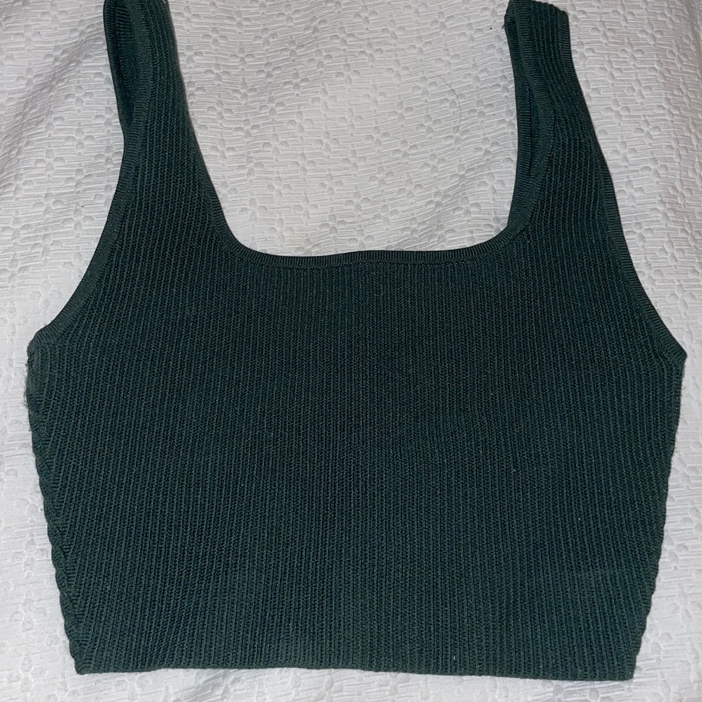 Aritzia Babaton Arjun Sculpt Knit crop top